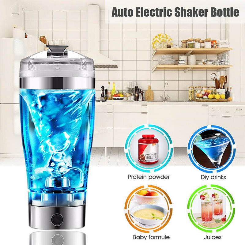 Shake Shake de Proteína Agitador elétrico USB Garrafa de Leite Café Shaker Cup Blender Chaleira Esportes E Fitness de Carga Elétrica